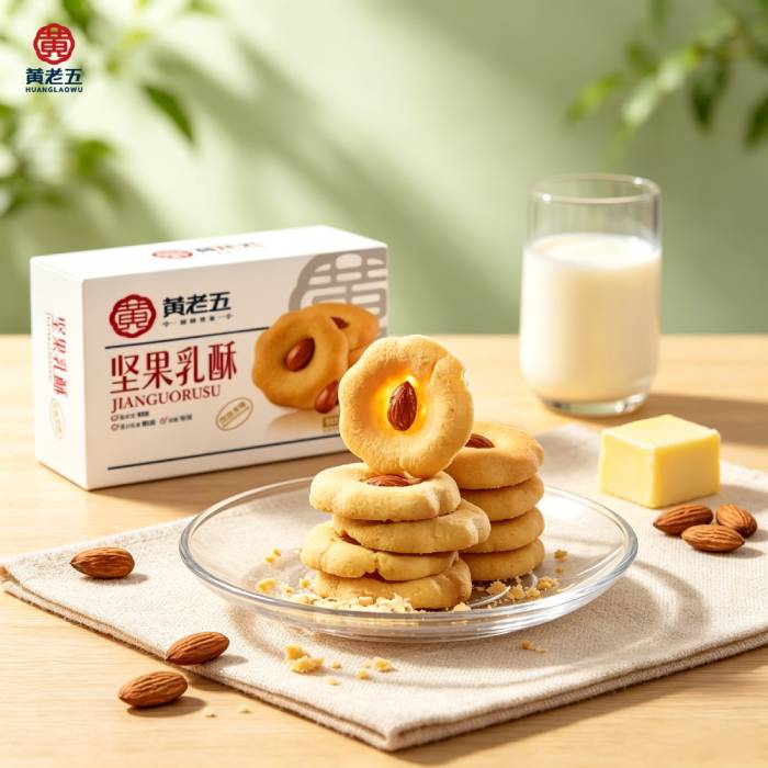 巴旦木味坚果乳酥